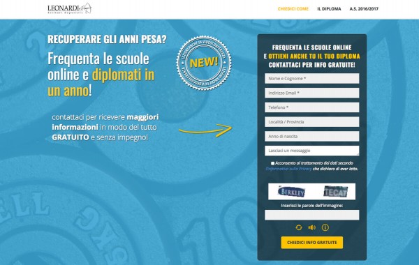 Istituto Leonardi Perugia - Prendi il diploma online