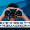 Analizzare il pubblico potenziale con Facebook Audience Insights